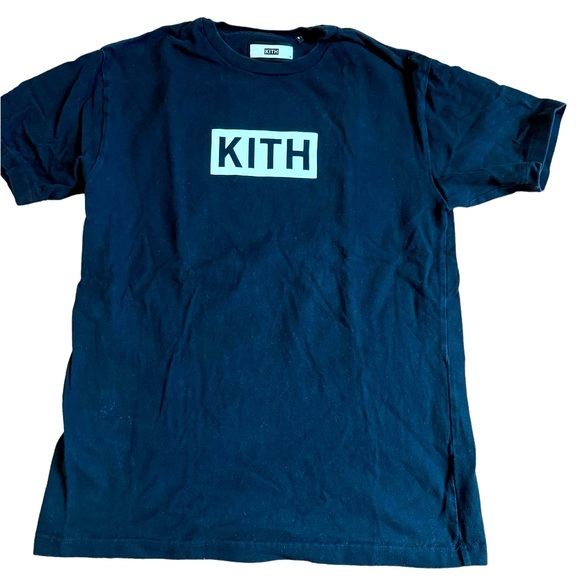 Kith Other - Kith Classic Box Logo Block Tee. Black. Size S. VGUC